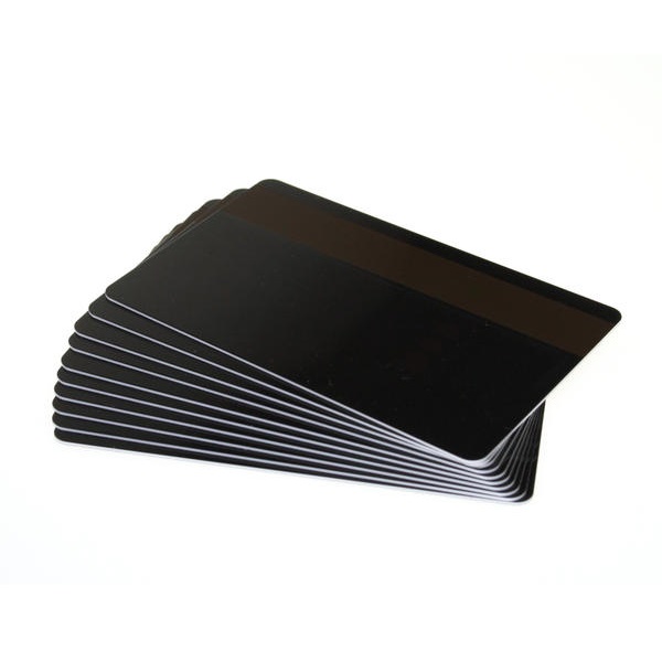 Bilde av Blank black cards with HI-CO magnetic stripe- IS0-7811-6 (CR80). 70102066 (DE,SE,NO,FI,RO,PL)